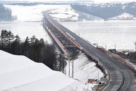 Трасса М-12 от Москвы до Казани полностью открыта в Нижегородской области