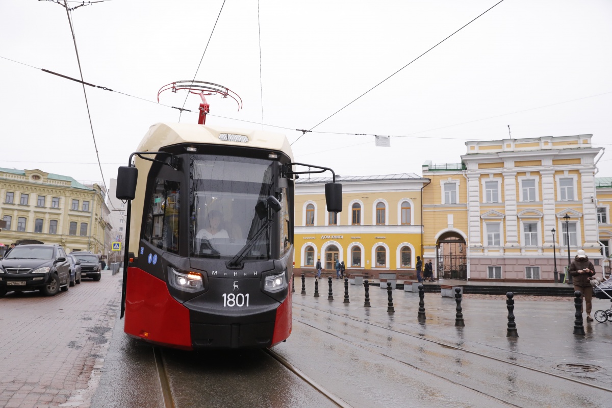 Еще два трамвая &laquo;МиНиН&raquo; вышли на маршрут в Нижнем Новгороде - фото 1