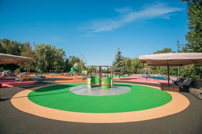 Обновленная детская площадка открылась в нижегородской &laquo;Швейцарии&raquo; - фото 3