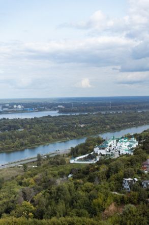 Опубликованы фото Нижнего Новгорода с высоты 24-го этажа  - фото 13