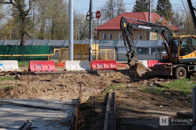 Через пробки к комфорту: смотрим, как продвигается ремонт трамвайных путей в Нижнем Новгороде - фото 31
