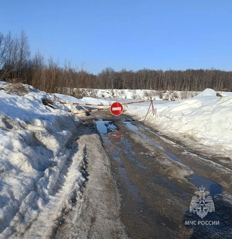 Ледовую переправу закрыли между Нижегородской областью и Чувашией - фото 1