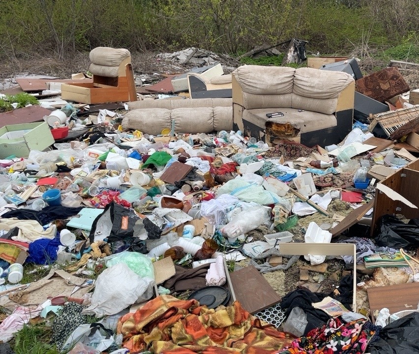 Несанкционированная свалка обнаружена в деревне Кусаковка - фото 1