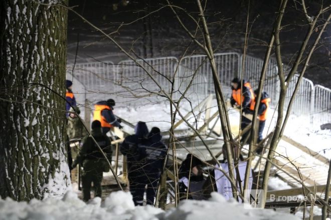 Мороз по коже: фоторепортаж с крещенских купаний в Нижнем Новгороде - фото 4