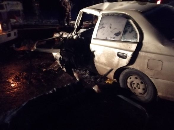 Три человека погибли в столкновении иномарки и автобуса в Пильнинском районе - фото 3