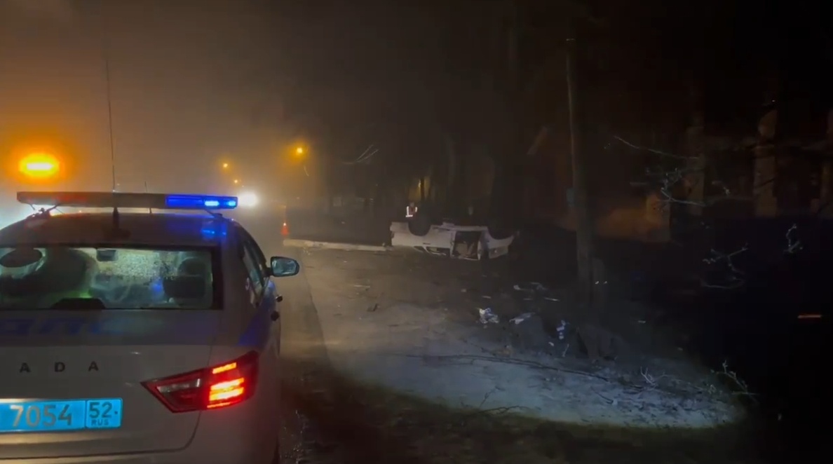 Два человека пострадали в ДТП с &laquo;перевертышем&raquo; в Нижегородской области - фото 1