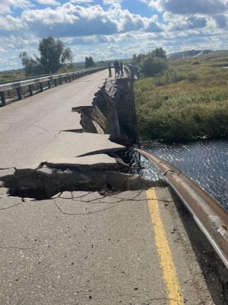 Автомобильный мост между Спасским и Воротынским районом обрушился 17 сентября - фото 3