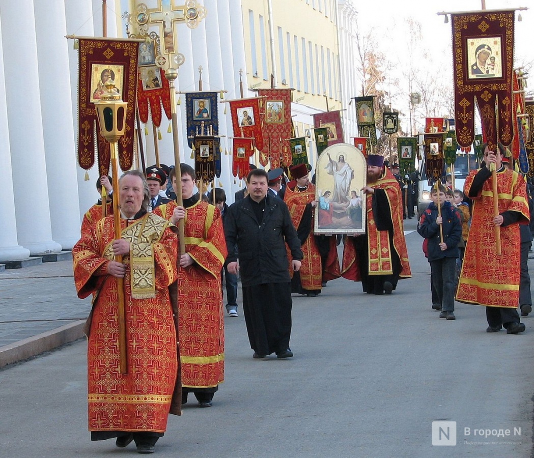 Стал известен маршрут пасхального крестного хода в Нижнем Новгороде - фото 1
