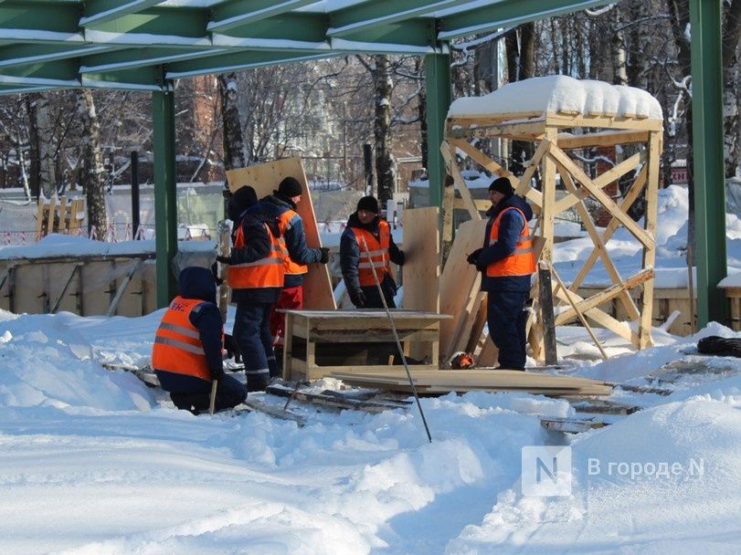 Детский центр в нижегородском парке «Швейцария» готов на треть
