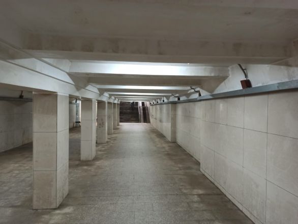 Ремонт сходов начался в подземном переходе у вокзала в Нижнем Новгороде - фото 1