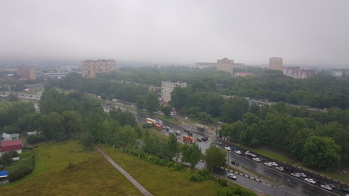 Сильные дожди хлынули на Нижегородскую область - фото 1