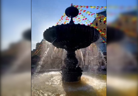 Чугунный фонтан XIX века заработал на Нижегородской ярмарке - фото 1