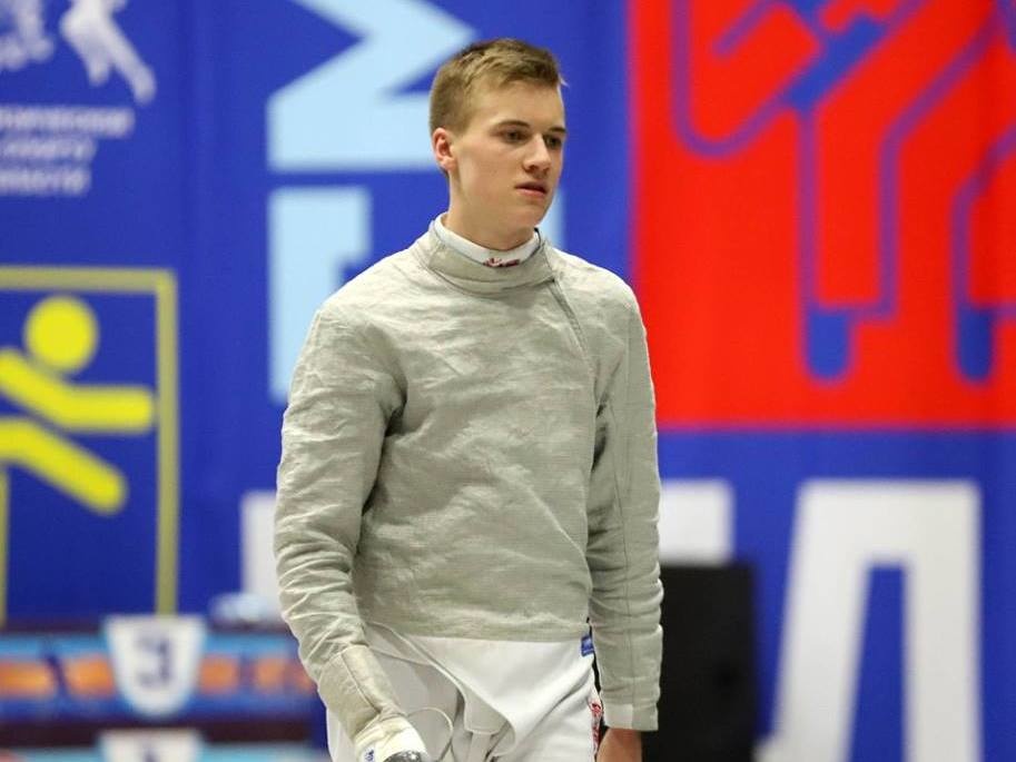 Спортсмен из Арзамаса Кирилл Тюлюков завоевал второе место на отмененном Кубке мира по фехтованию