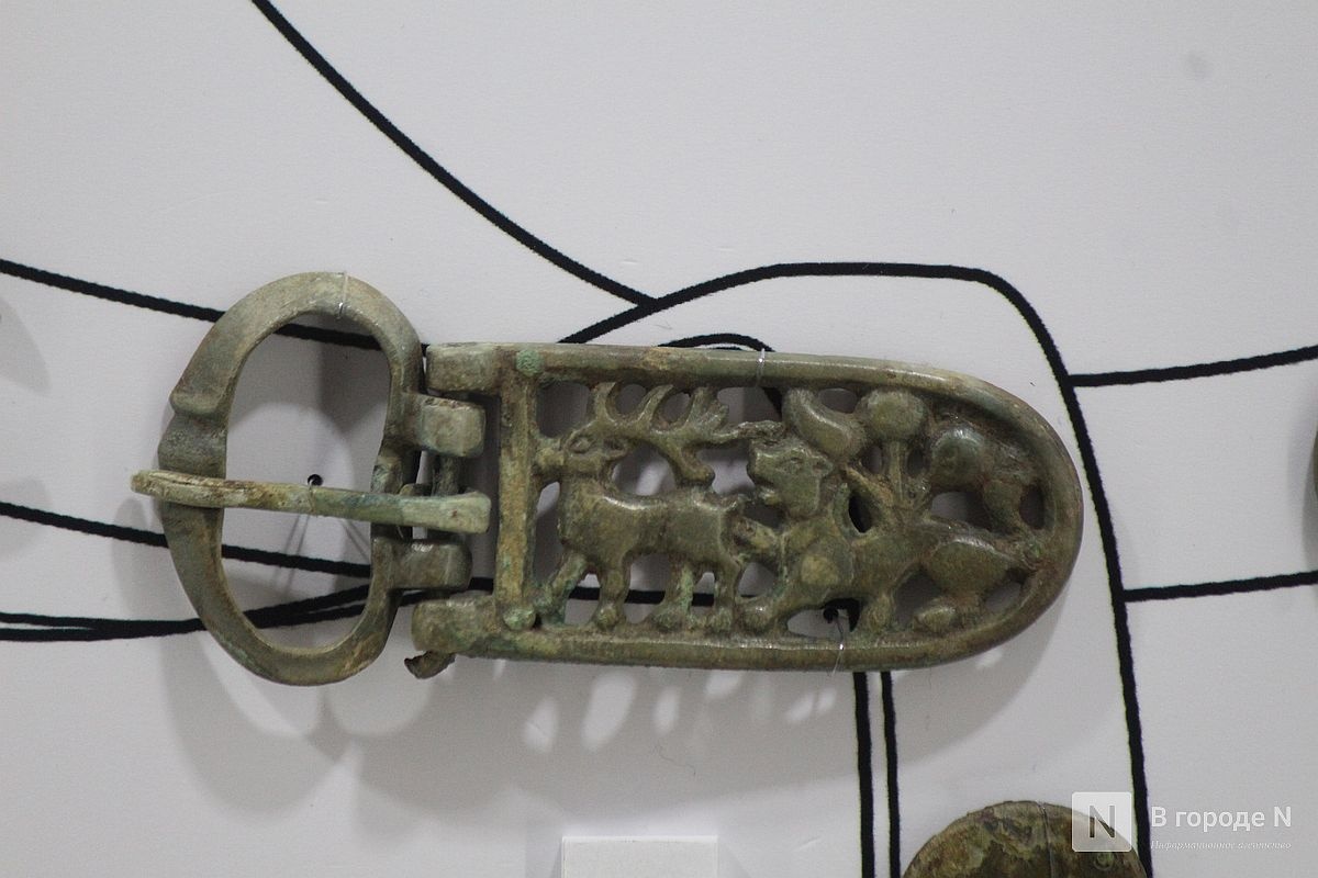 Монеты, украшения и боевые топоры: фоторепортаж с выставки археологических находок в Нижнем Новгороде - фото 6