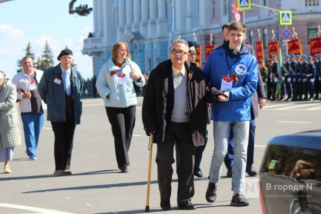 Парад и иммерсивное шоу: Нижний Новгород отметил День Победы - фото 79
