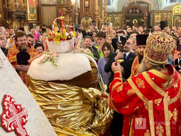 Фоторепортаж: Пасху отпраздновали в Нижнем Новгороде - фото 17