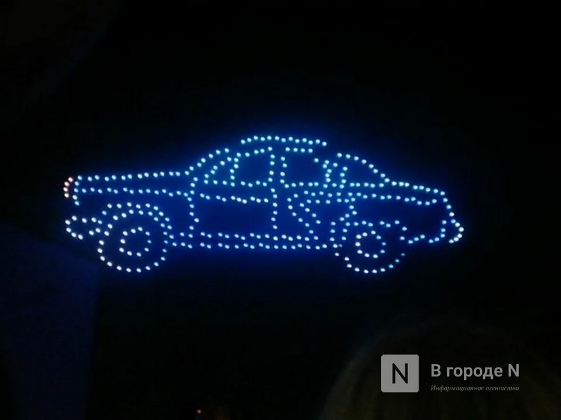Более 300 квадрокоптеров поднялись в небо над Автозаводским районом - фото 1