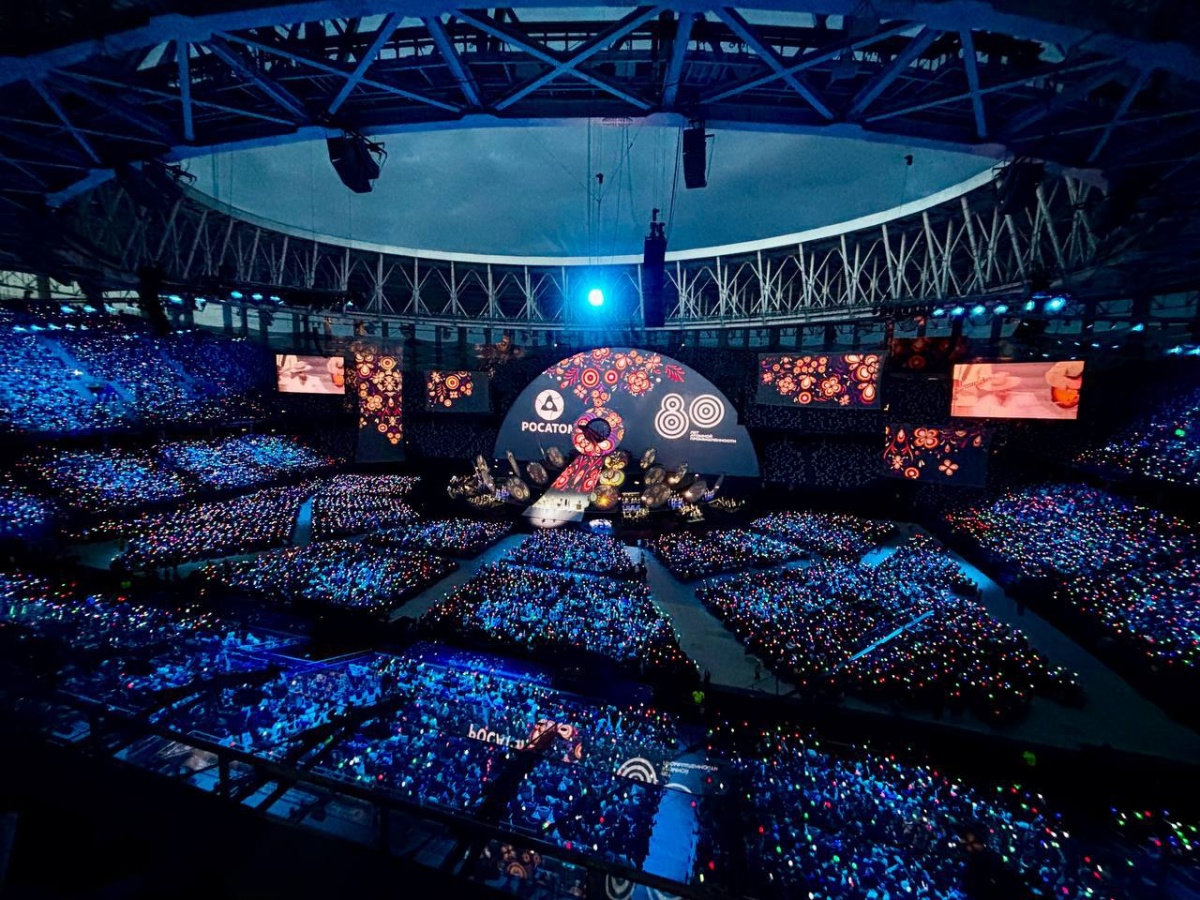 Никитин опубликовал видео с грандиозного концерта &laquo;Росатома&raquo; на Стрелке - фото 1