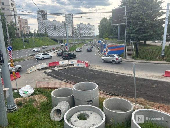Пробки и раскопки. Проверяем, как ремонтируют трамвайные пути в Нижнем Новгороде - фото 43