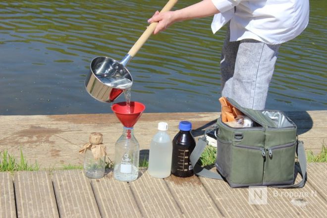 Как проверяют воду перед пляжным сезоном в Нижнем Новгороде &mdash; фото - фото 6