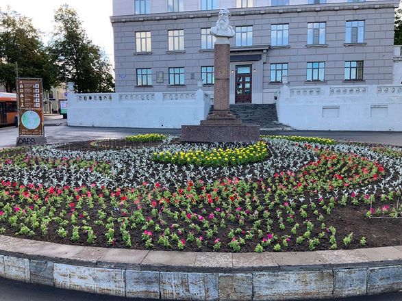 Более 50 тысяч цветов посадили в Нижегородском районе - фото 1