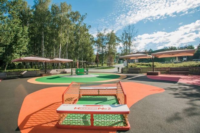 Обновленная детская площадка открылась в нижегородской &laquo;Швейцарии&raquo; - фото 5