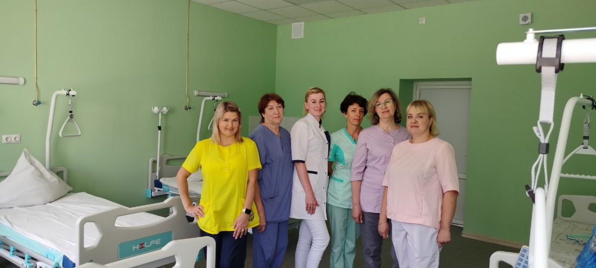 Первых пациентов приняли в обновленном неврологическом отделении Лысковской ЦРБ - фото 1