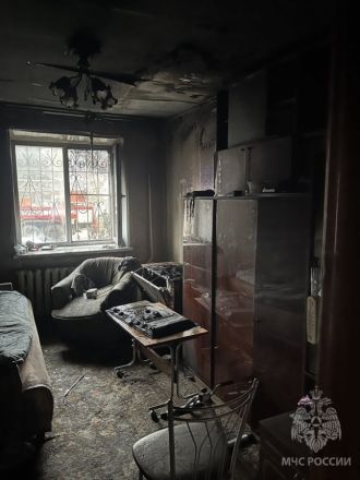 Два человека пострадали на пожаре из-за загоревшегося телевизора в Дзержинске - фото 3