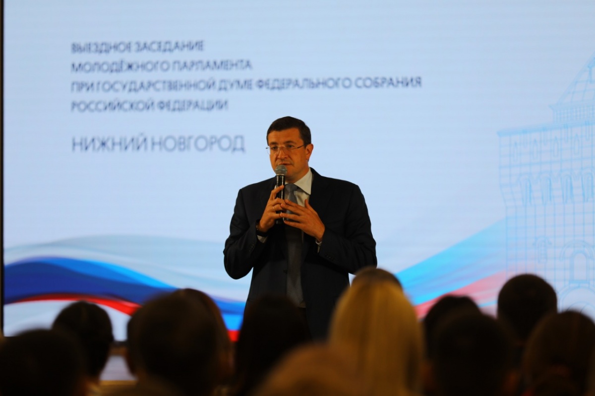 Никитин открыл установочную сессию молодежного парламента РФ в Нижнем Новгороде
