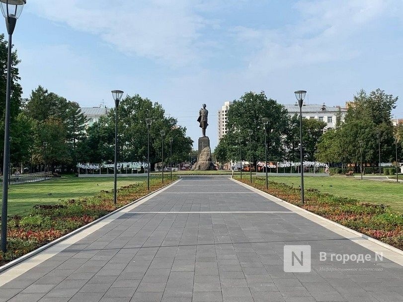 Провал на площади Горького в Нижнем Новгороде устранят в ближайшие дни - фото 1