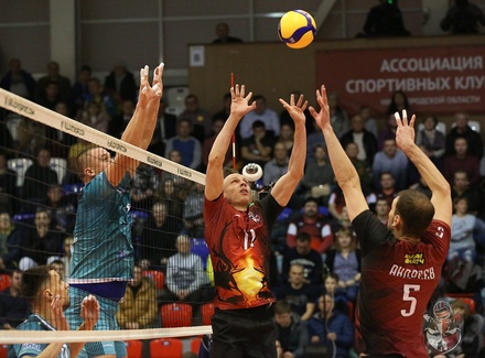 Волейболисты нижегородского АСК одержали первую победу в сезоне