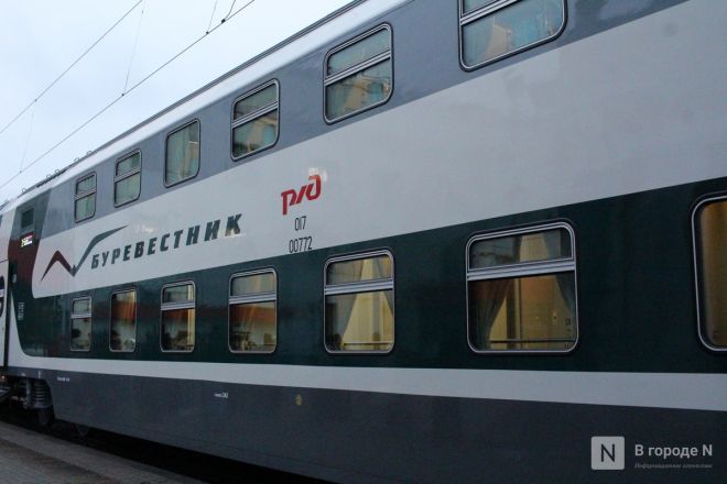 Нижегородцам показали новый двухэтажный поезд &laquo;Буревестник&raquo; изнутри - фото 12