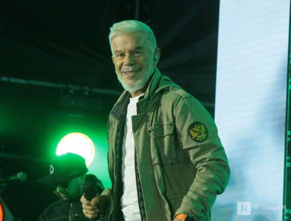 Олег Газманов выступил в Нижнем Новгороде в День города - фото 3