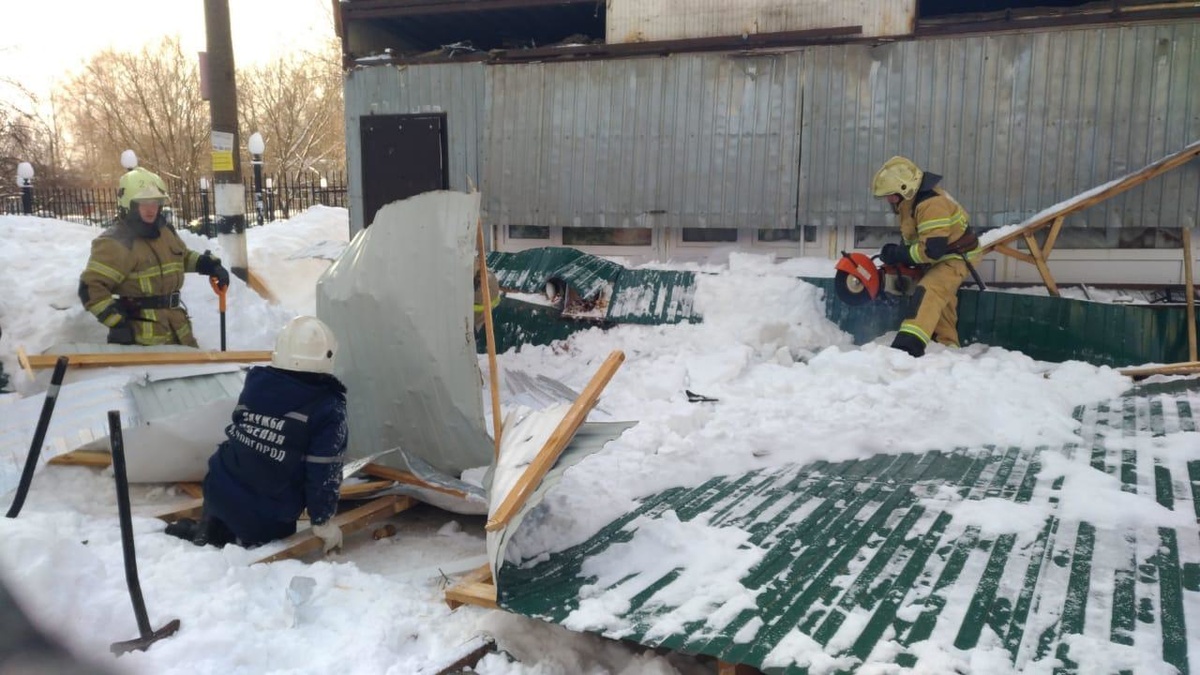 Женщина погибла под обрушившейся торговой палаткой в Нижегородском районе - фото 1