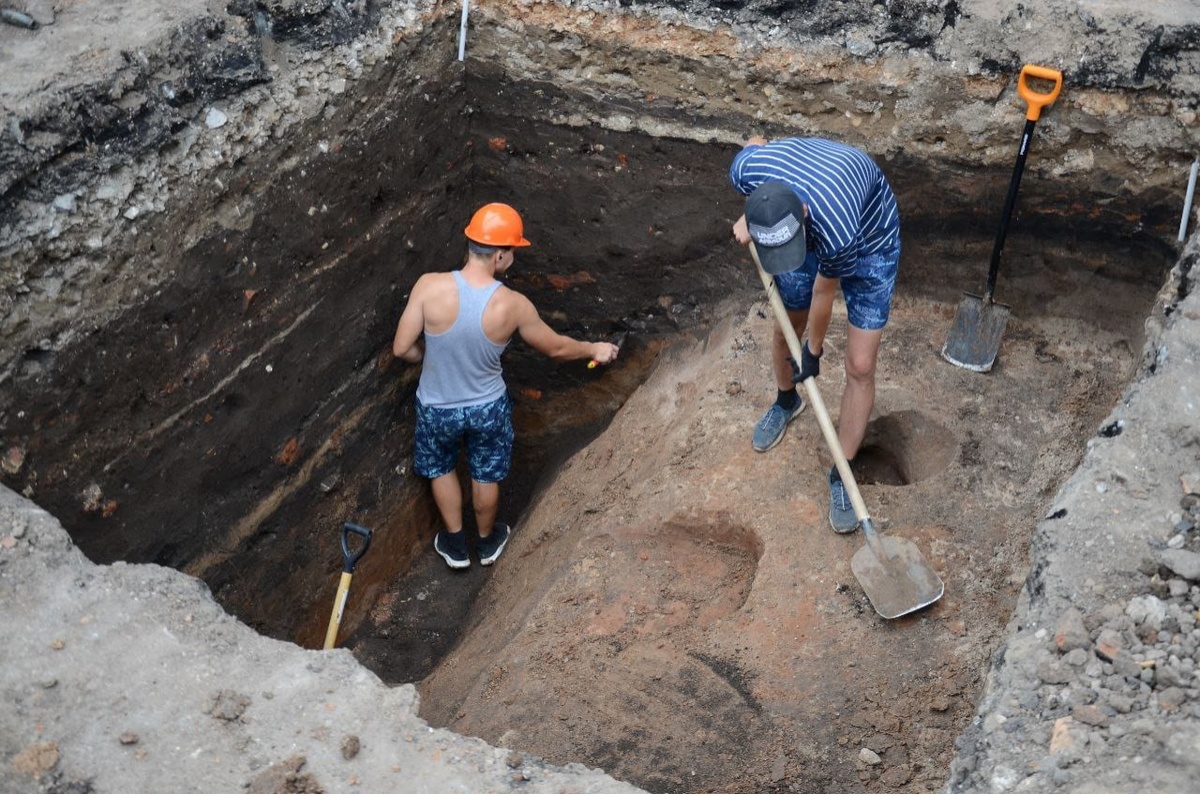 Следы древней крепости нашли археологи в Арзамасе